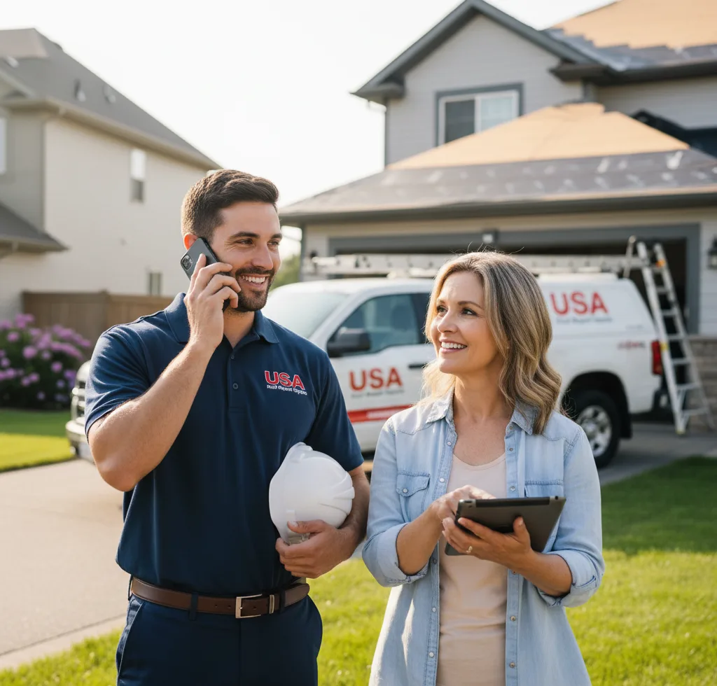 USA Roof Repair Experts customer support in Volcano